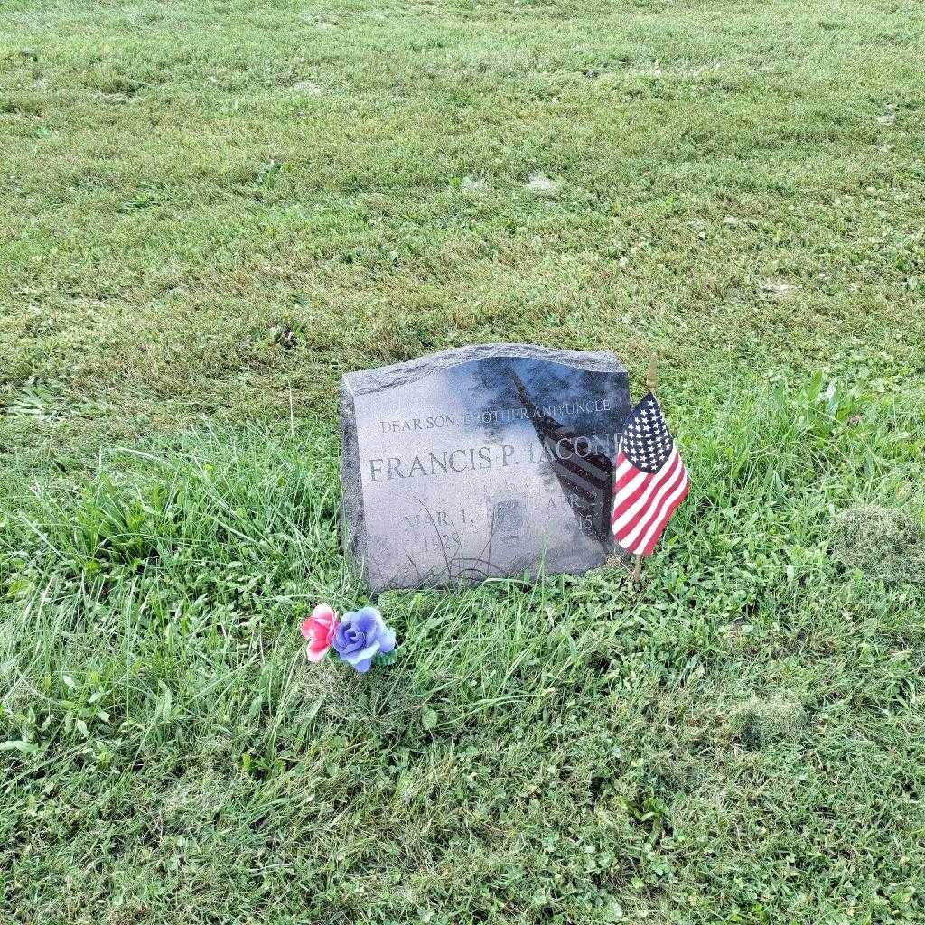 Francis P. Iacone's grave. Photo 3
