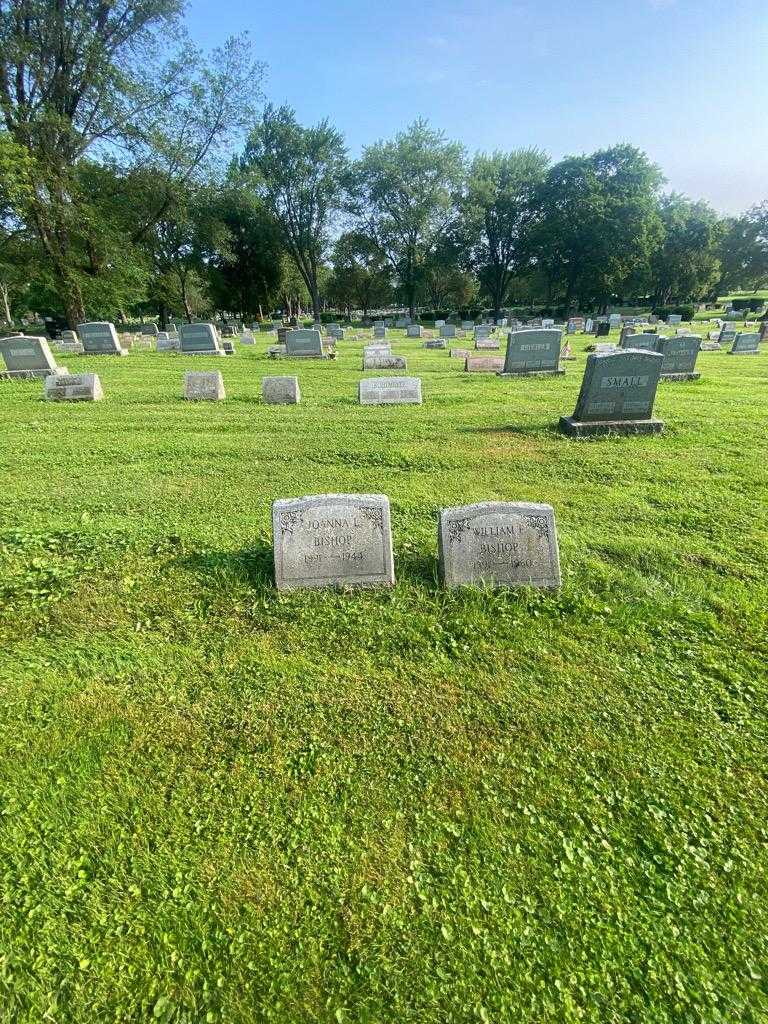 Joanna L. Bishop's grave. Photo 1