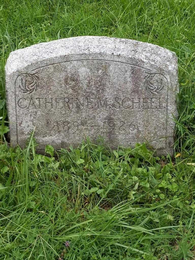 Catherine M. Scheel's grave. Photo 3