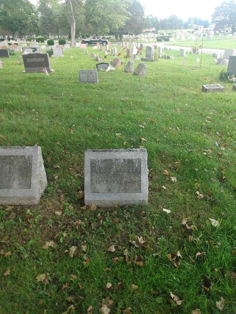 Charles Keiber's grave. Photo 1