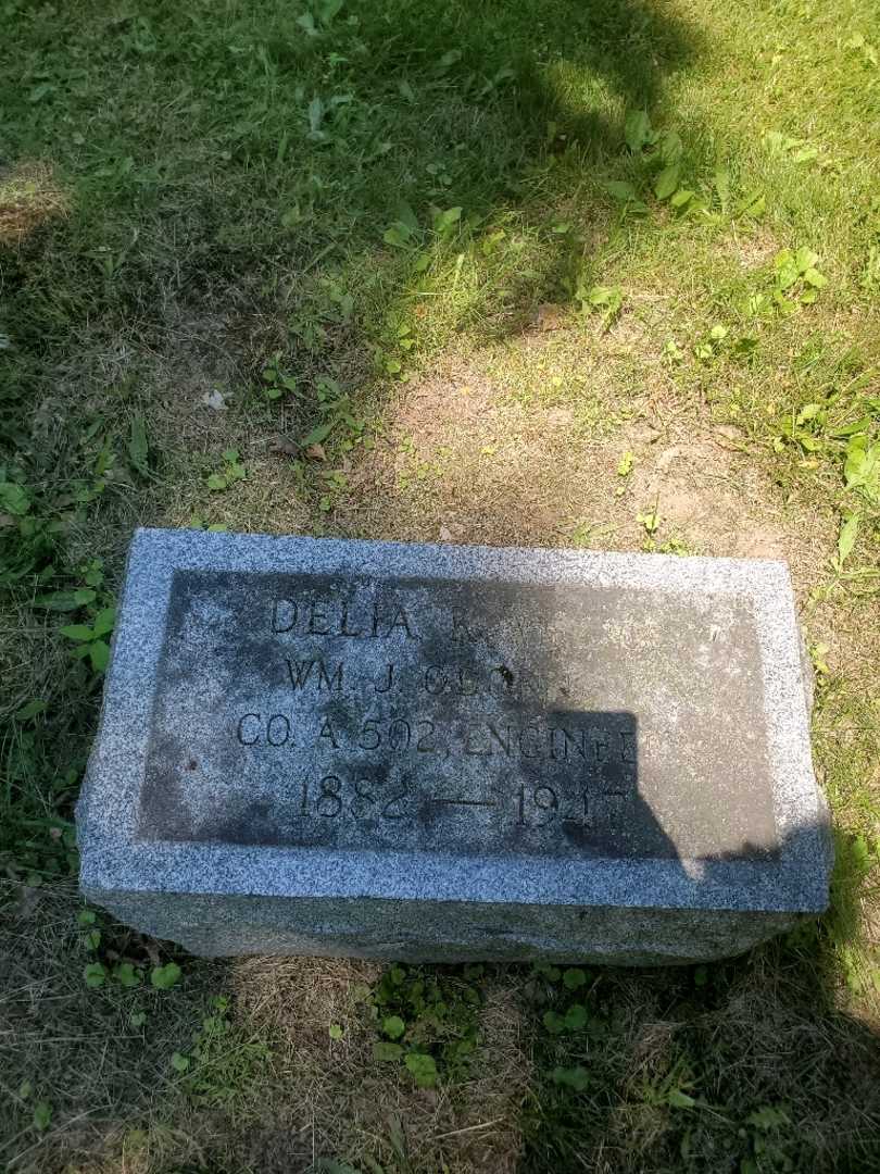 Delia K. O'Donnell's grave. Photo 3