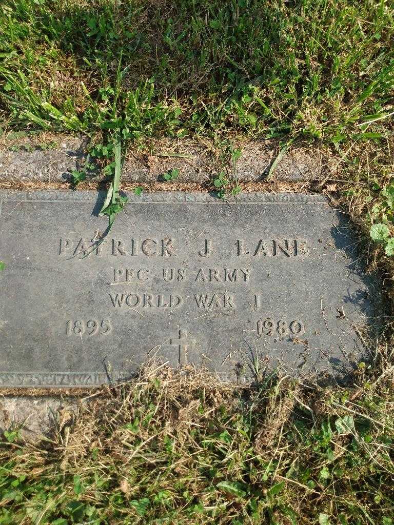 Patrick J. Lane's grave. Photo 3