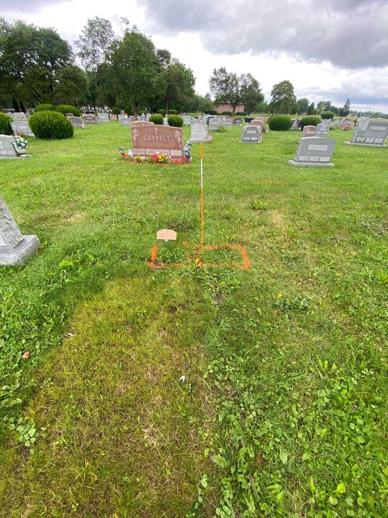 Mary Ann Dine's grave. Photo 1