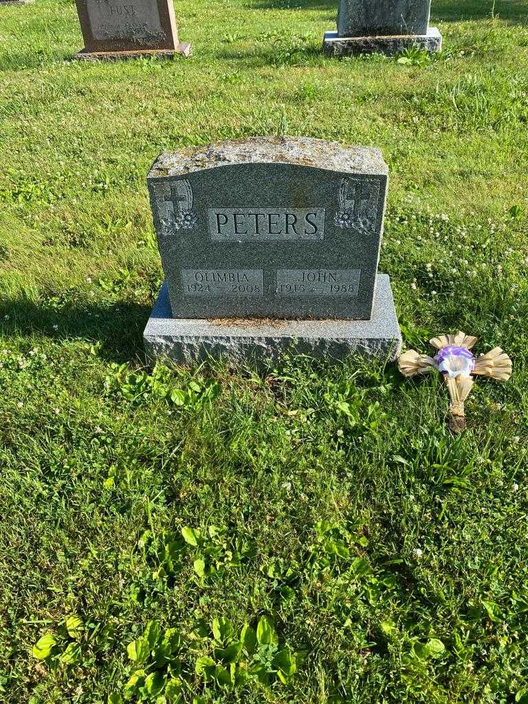 John Peters's grave. Photo 2