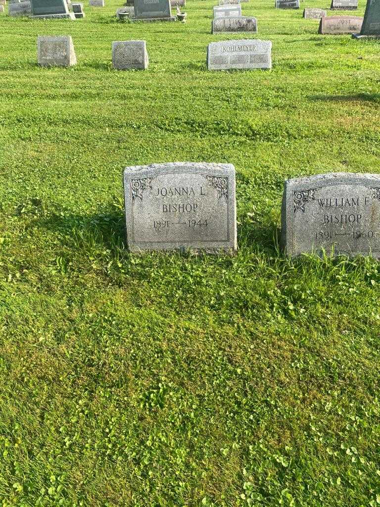 Joanna L. Bishop's grave. Photo 2