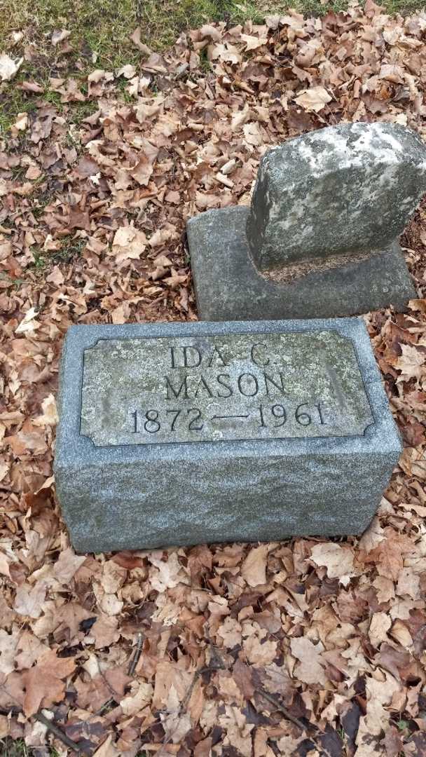 Ida C. Mason's grave. Photo 2