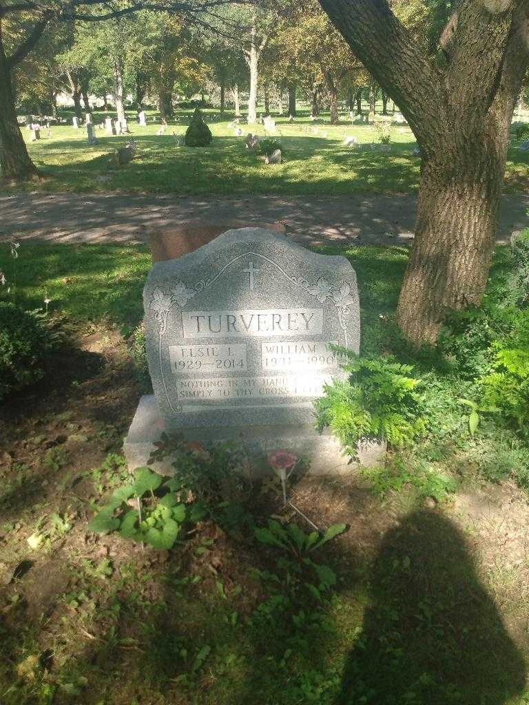 Elsie L. Turverey's grave. Photo 1