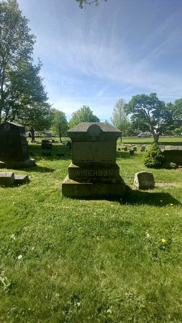 Franklin Renfrew Wisehoon's grave. Photo 1