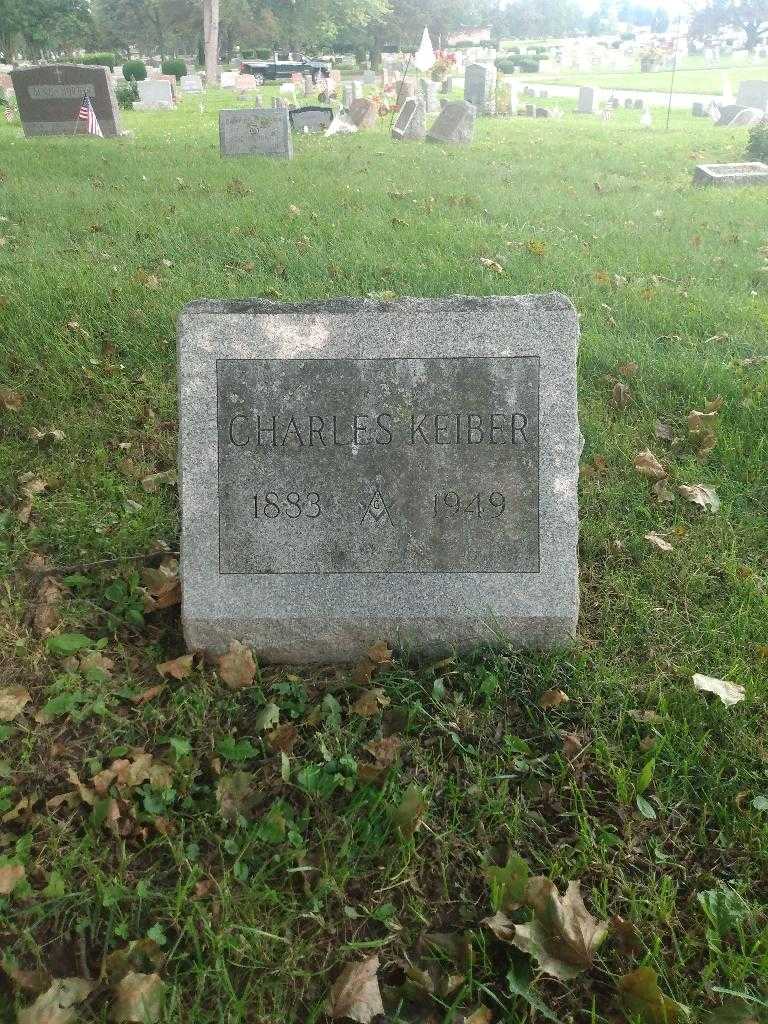 Charles Keiber's grave. Photo 2