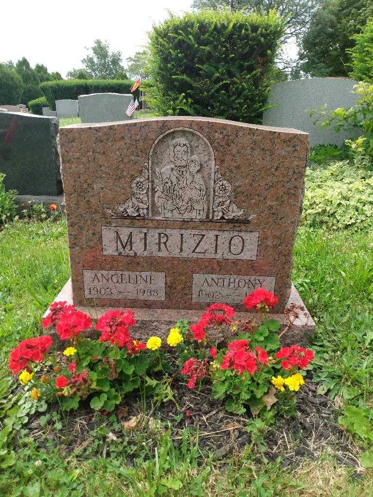 Angeline Mirizio's grave. Photo 1