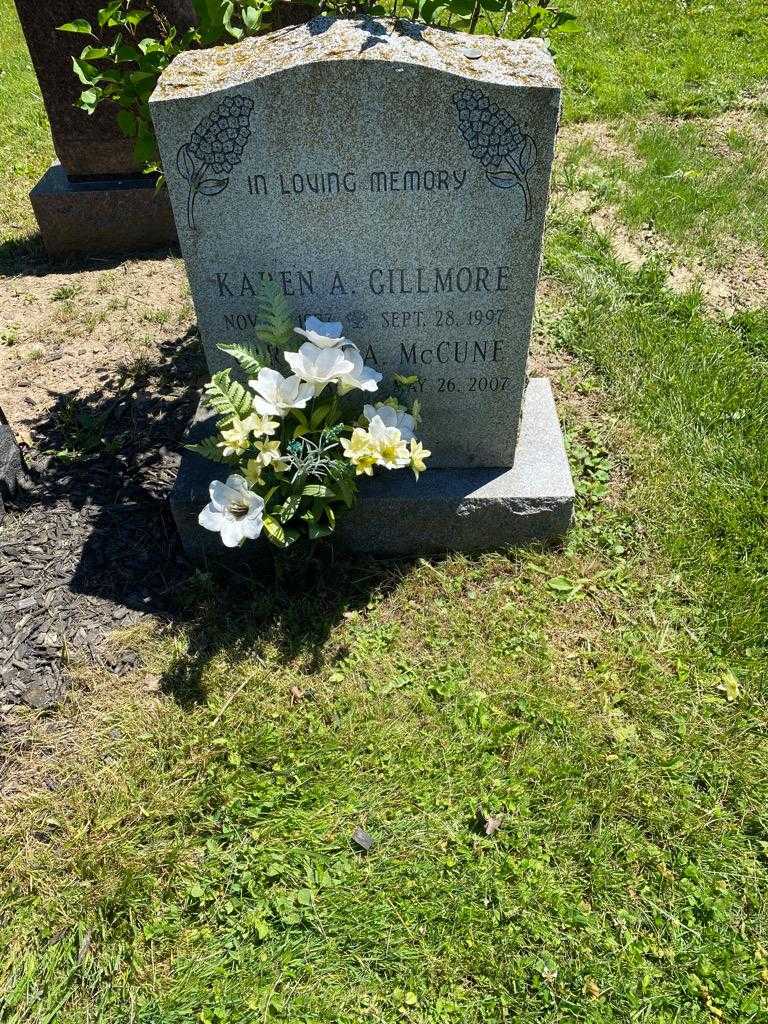 Carolyn A. McCune's grave. Photo 2