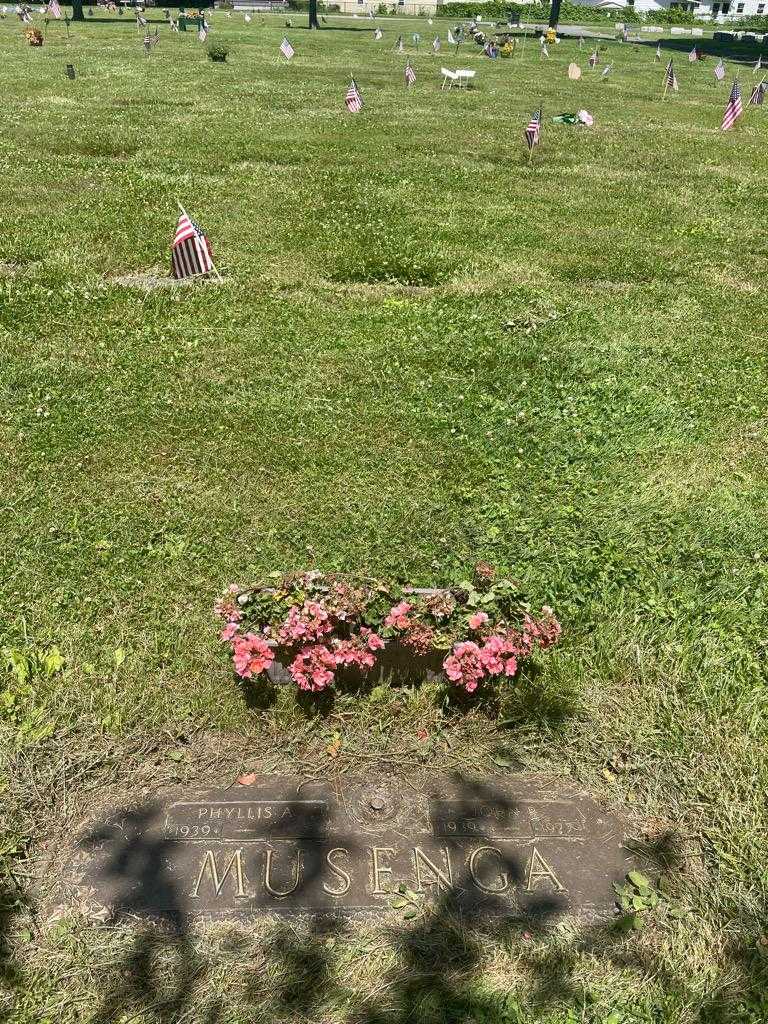 John P. Musenga's grave. Photo 2