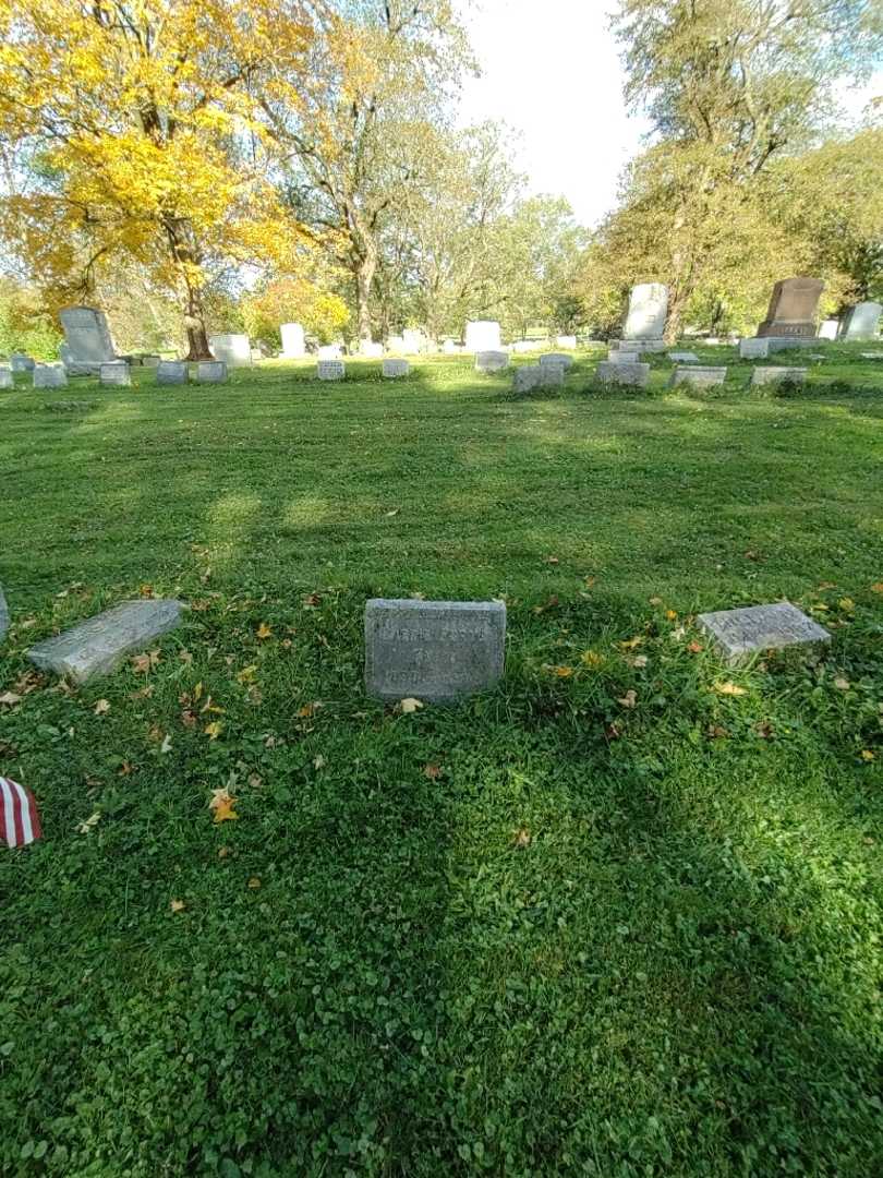 Carrie Borne Ryan's grave. Photo 1