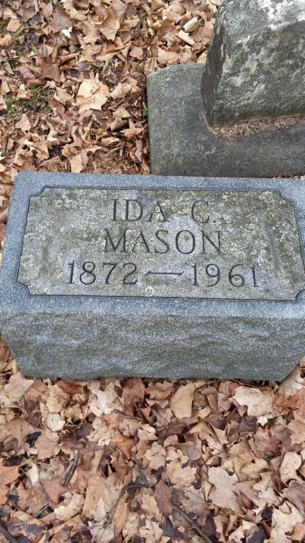 Ida C. Mason's grave. Photo 3