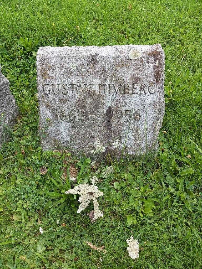 Gustav Himberg's grave. Photo 2