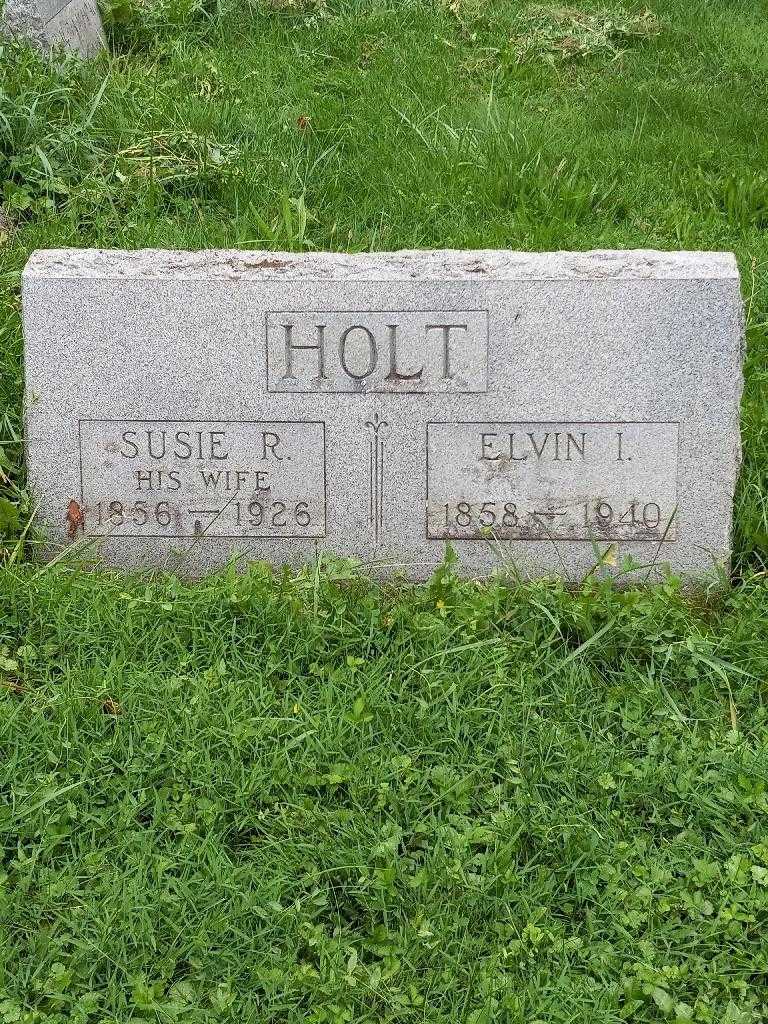 Elvin I. Holt's grave. Photo 2