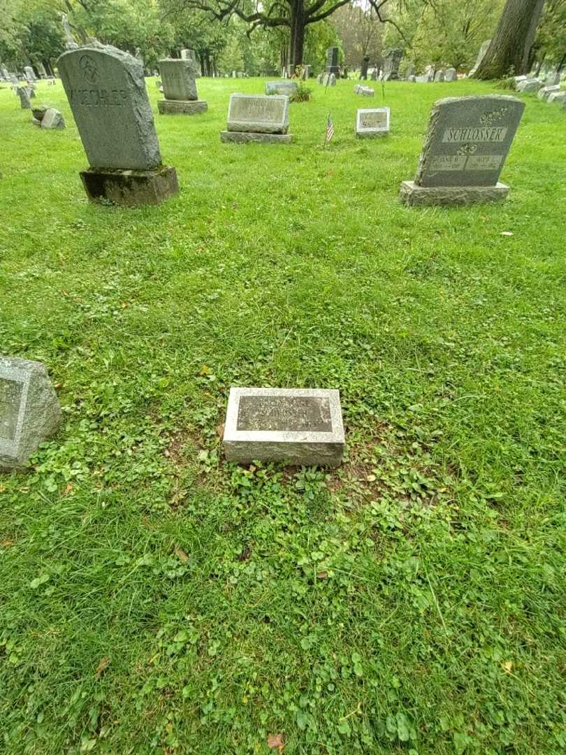 Betty Jane Schlosser's grave. Photo 1