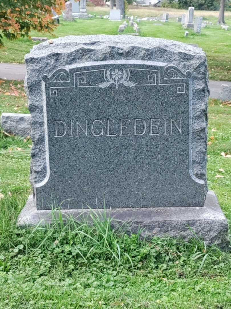 John Dingledein's grave. Photo 4