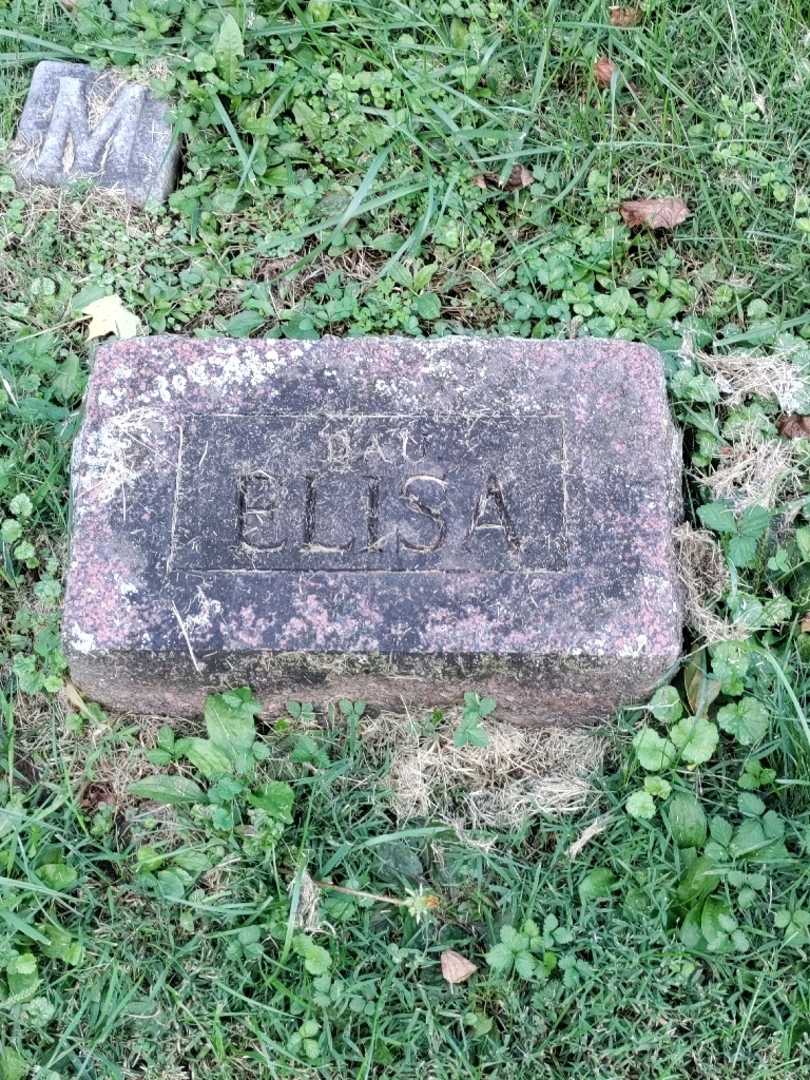 Elisa Michel's grave. Photo 4