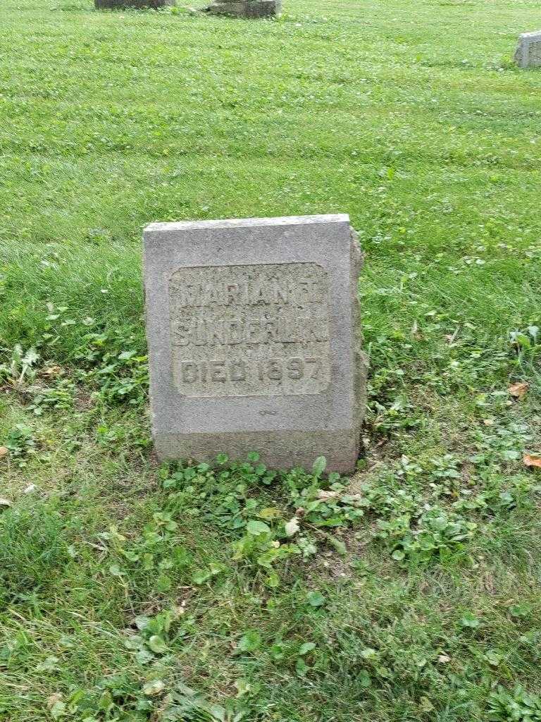 Marian T. Sunderlin's grave. Photo 2