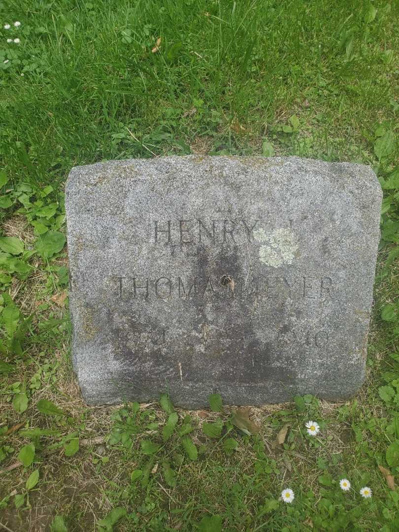 Henry J. Thomasmeyer's grave. Photo 4