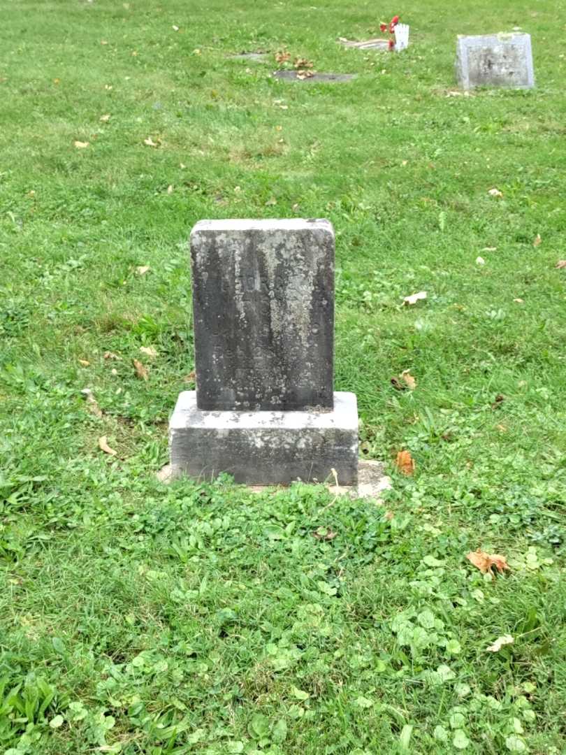 George A. Fichter's grave. Photo 2
