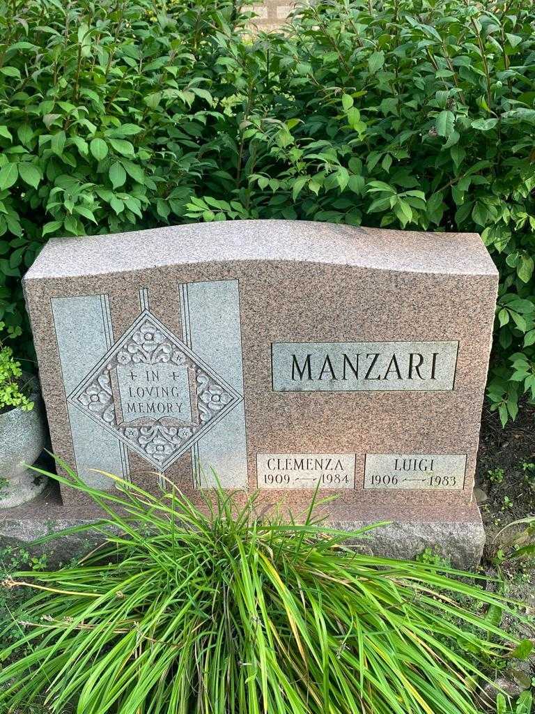 Luigi Manzari's grave. Photo 3