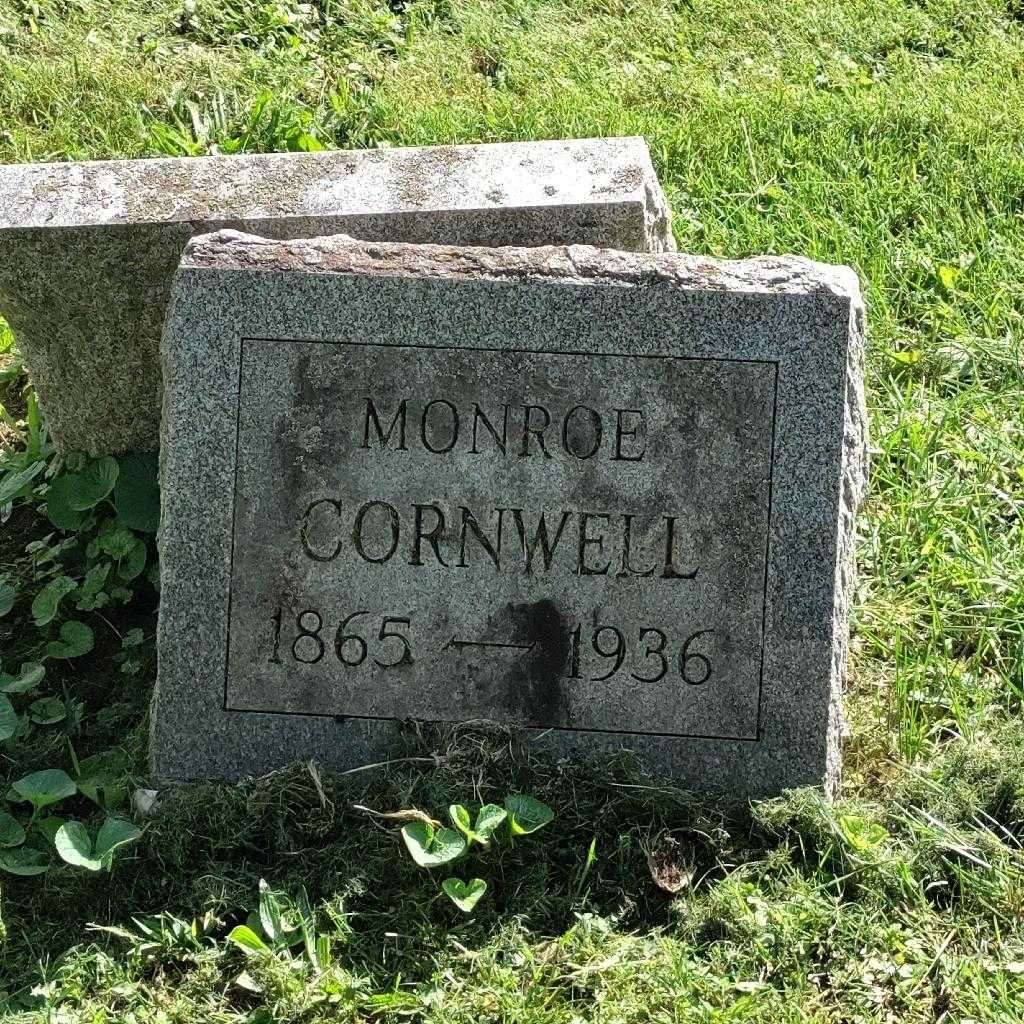 Monroe Cornwell's grave. Photo 4