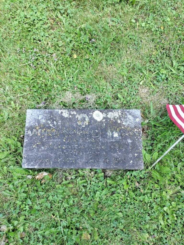 Arthur Norman Wilson's grave. Photo 2