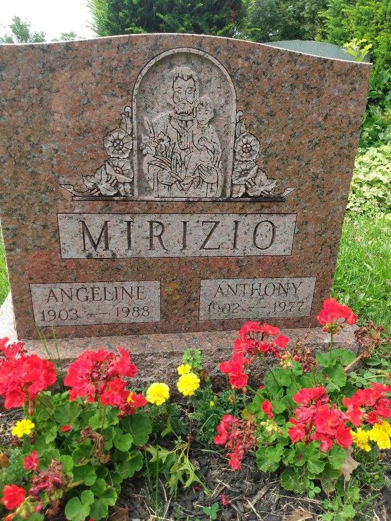Angeline Mirizio's grave. Photo 2
