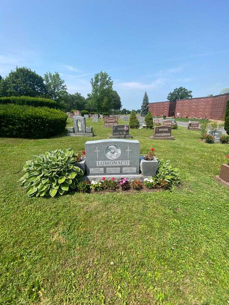 Giuseppina Lomonaco's grave. Photo 1