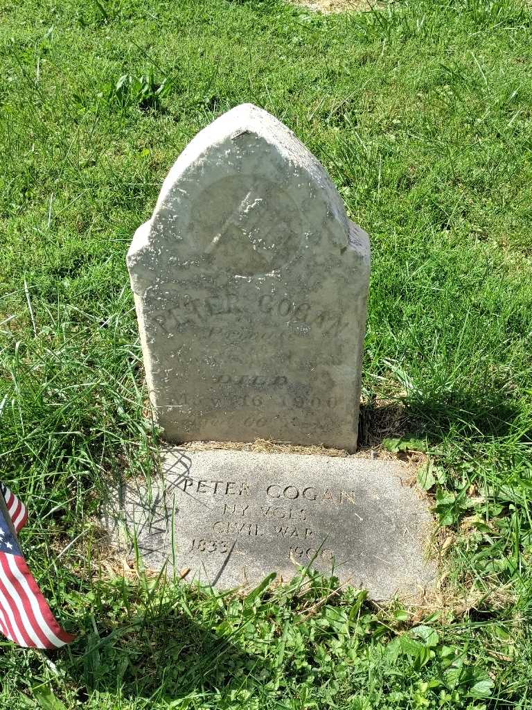 Peter Cogan's grave. Photo 2