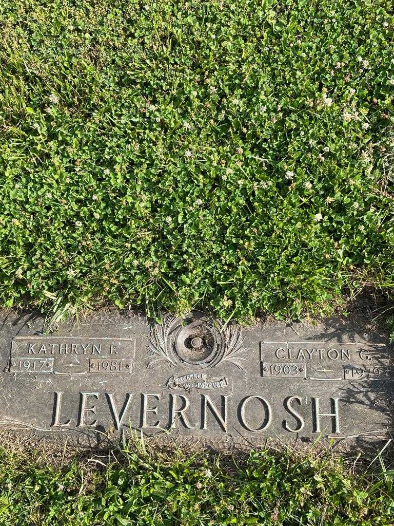 Kathryn F. Levernosh's grave. Photo 3