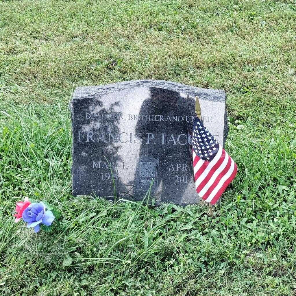 Francis P. Iacone's grave. Photo 1
