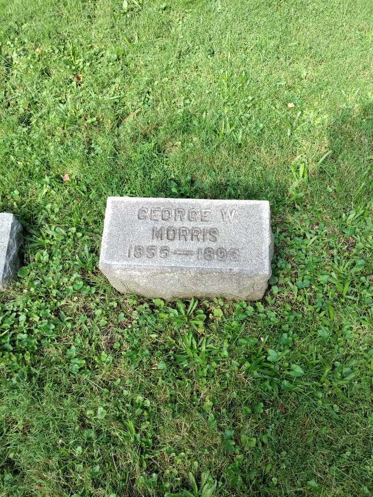 George W. Morris's grave. Photo 2