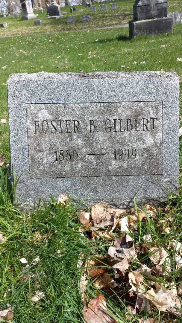 Foster B. Gilbert's grave. Photo 4