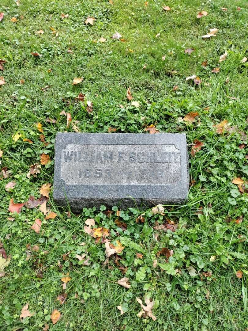 William F. Schleit's grave. Photo 2