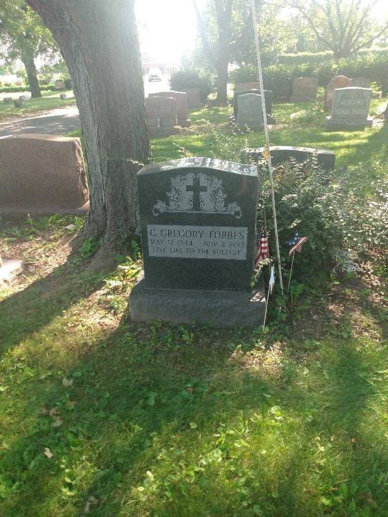 Gregory C. Forbes's grave. Photo 1