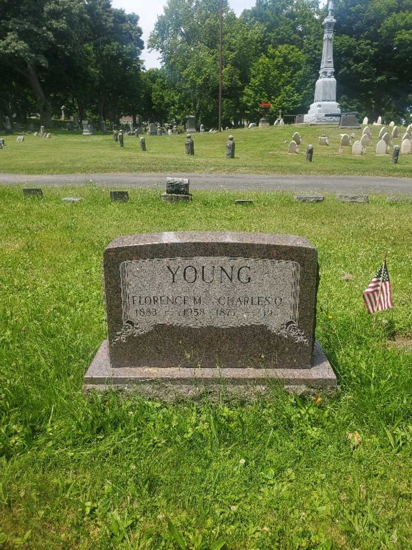 Florence M. Young's grave. Photo 2