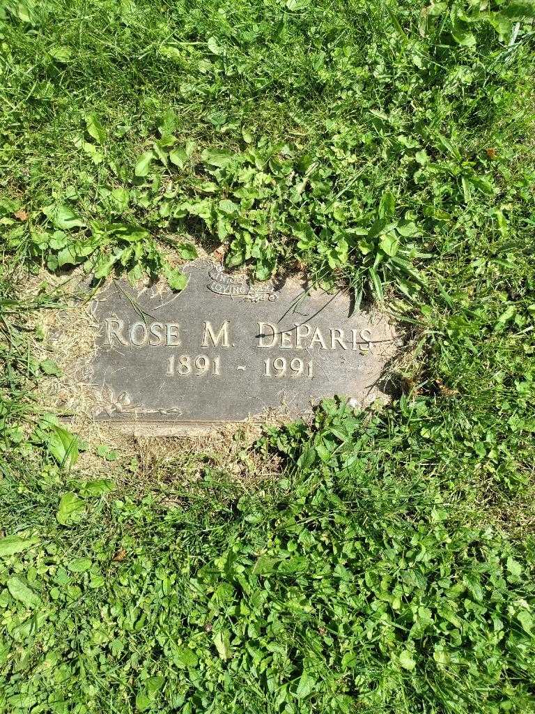 Rose M. DeParis's grave. Photo 3