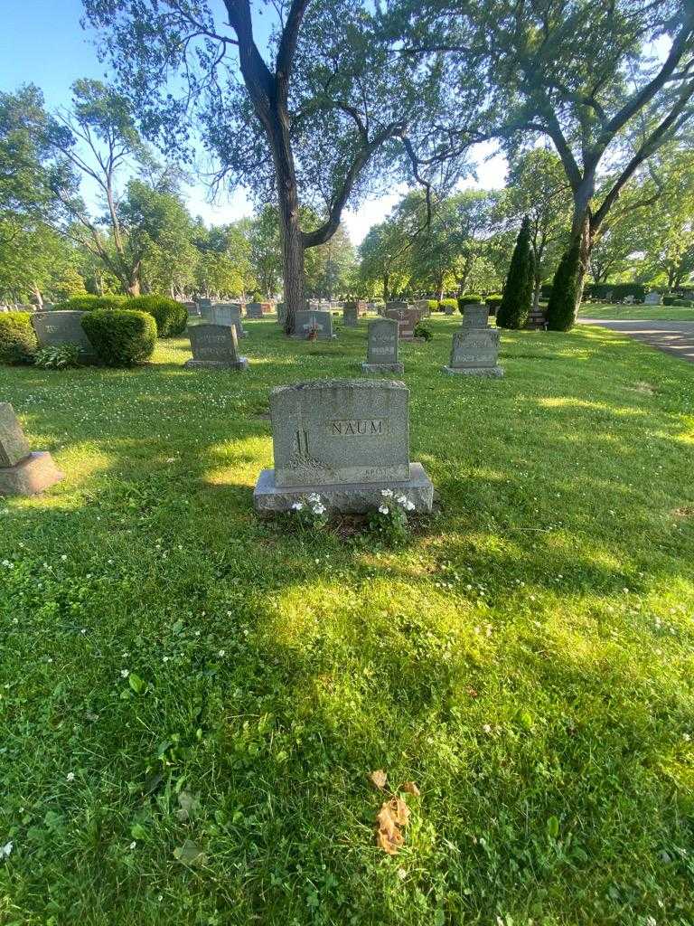 Anna Naum's grave. Photo 1