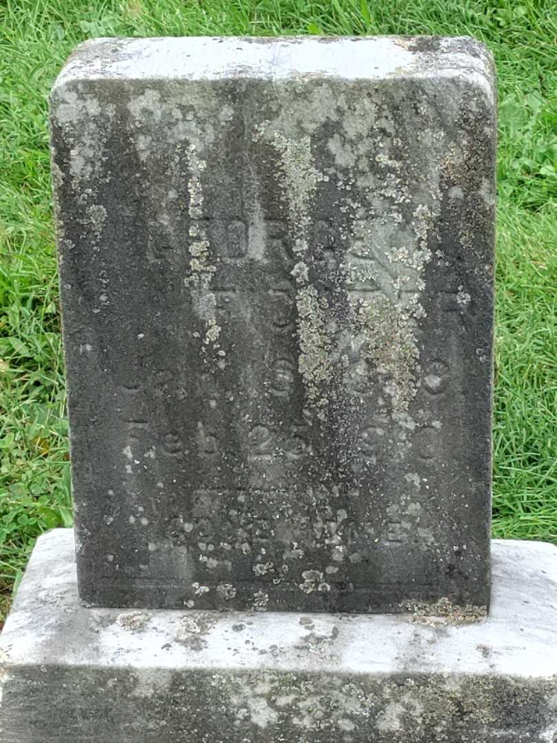 George A. Fichter's grave. Photo 3