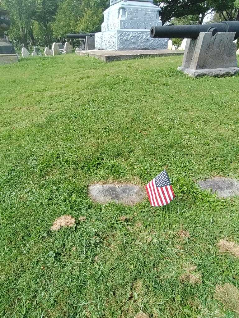 William J. Pine's grave. Photo 1