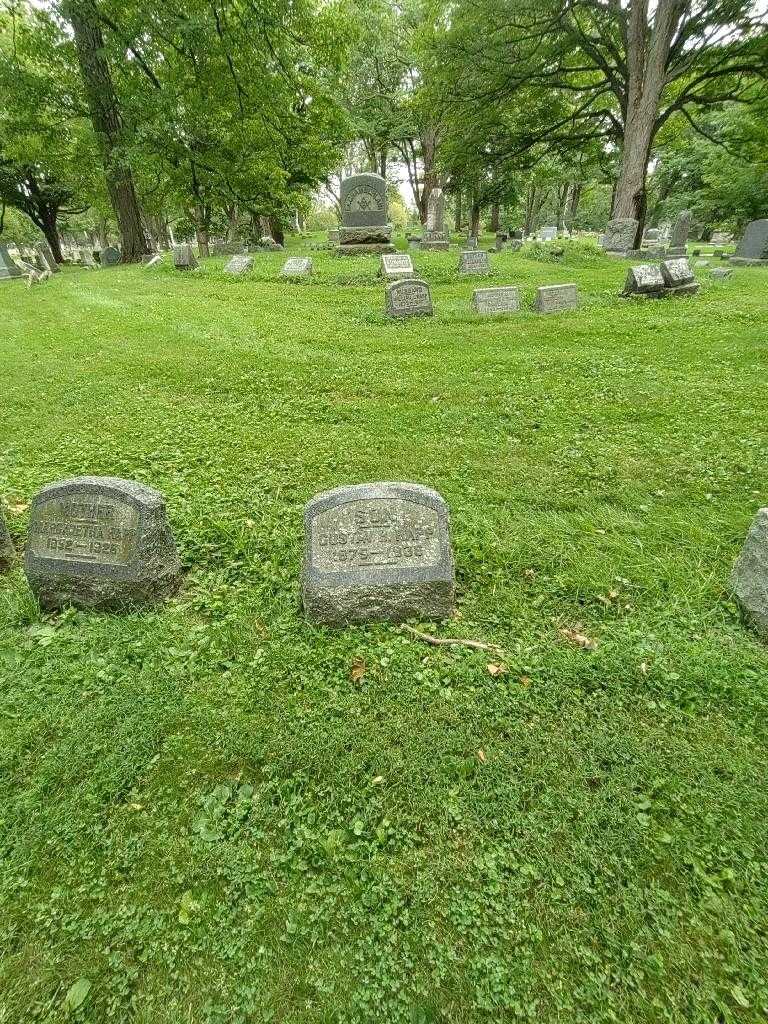 Gustav B. Rapp's grave. Photo 1