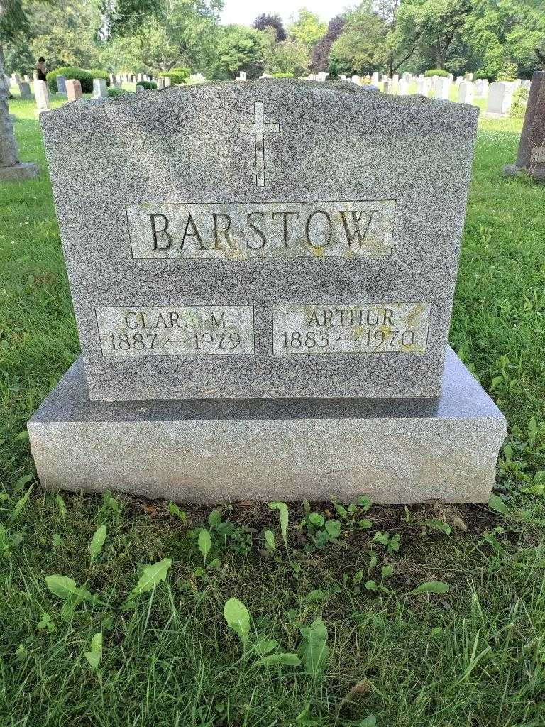 Clara M. Barstow's grave. Photo 1