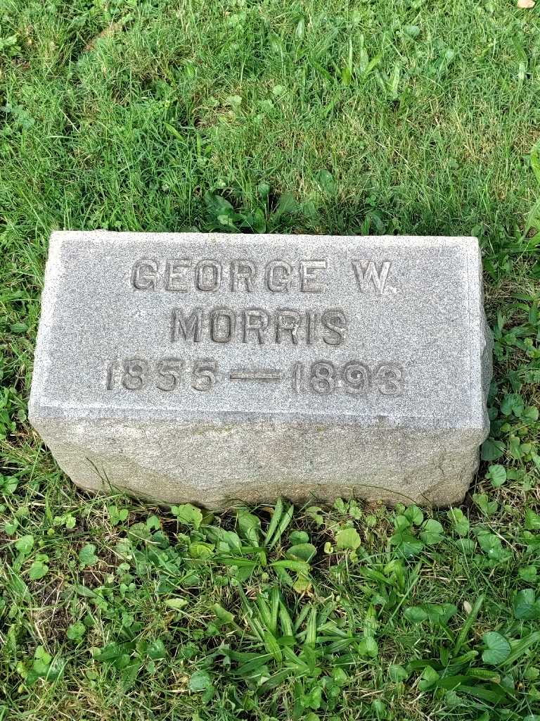 George W. Morris's grave. Photo 3