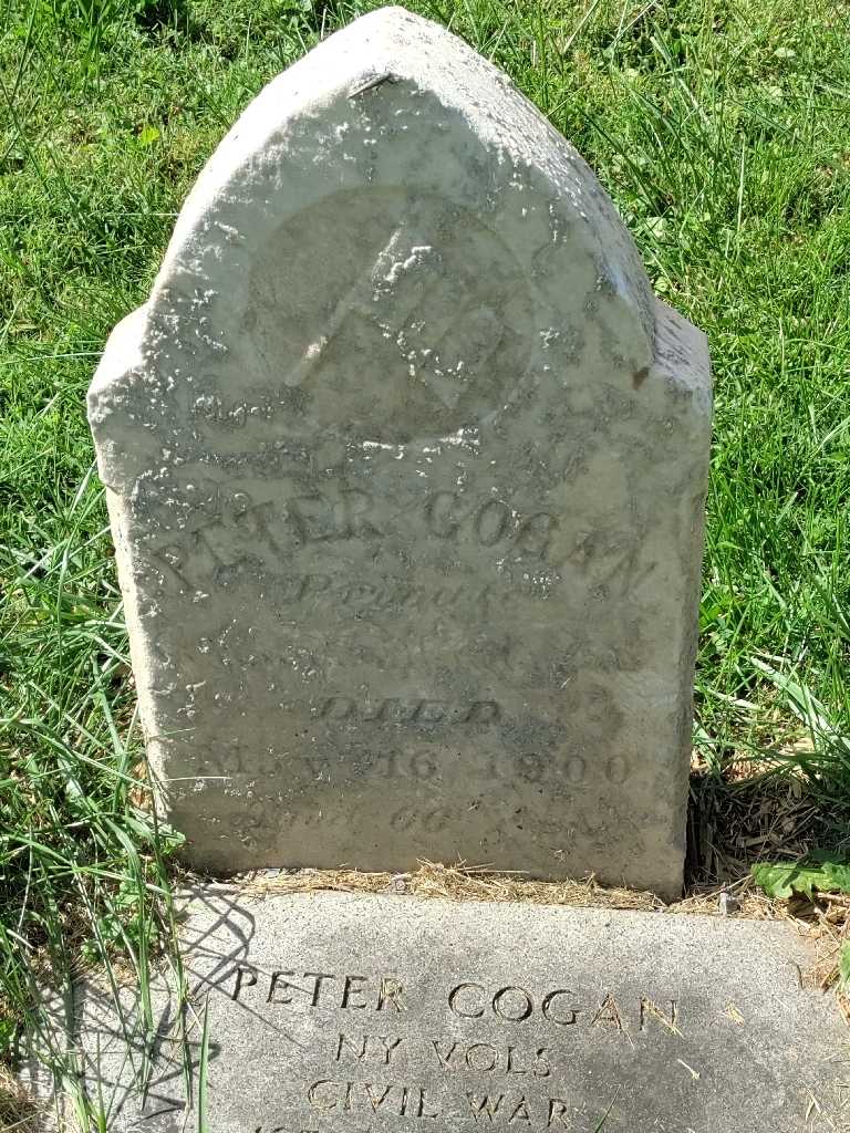 Peter Cogan's grave. Photo 3