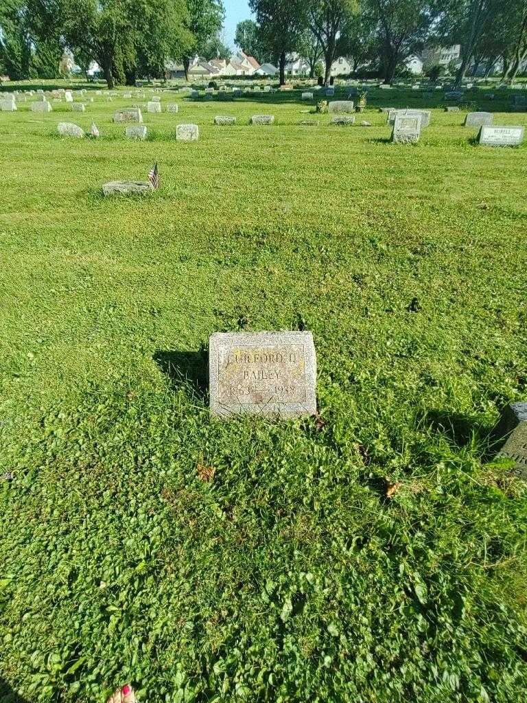 Guilford D. Bailey's grave. Photo 1