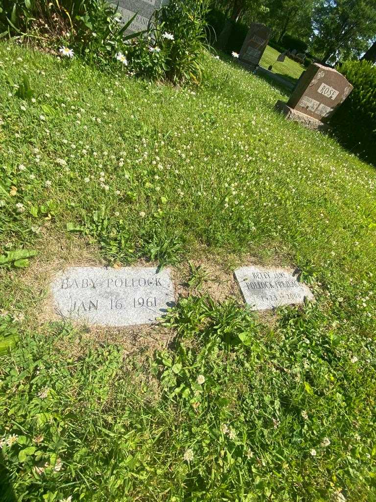Baby Pollock's grave. Photo 1
