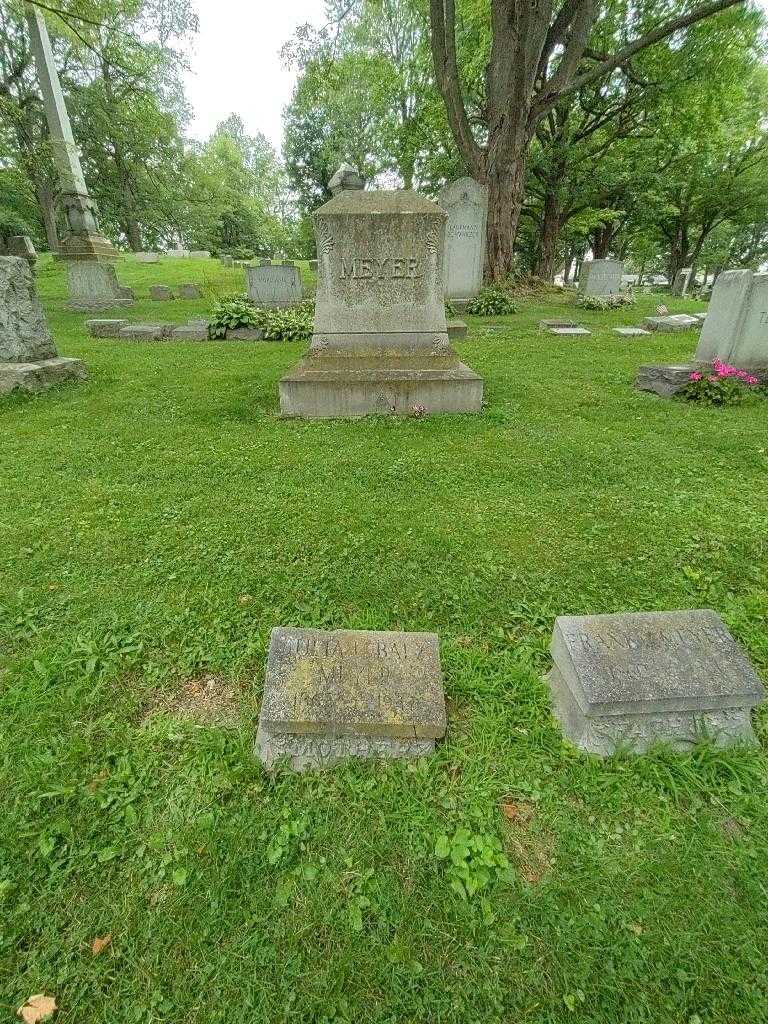 Julia L. Meyer Balz's grave. Photo 1